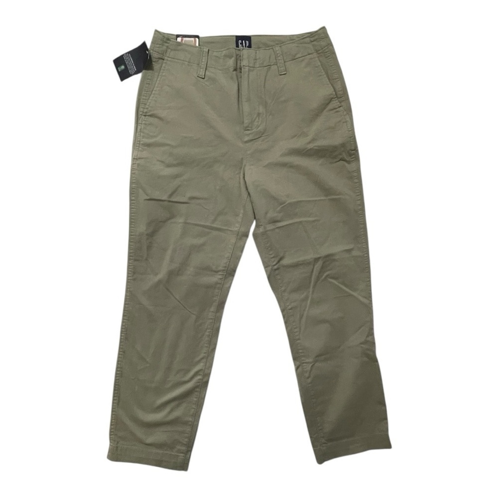 Gap Women's Slim Ankle Pant in Green size: 8 - Picture 2 of 11